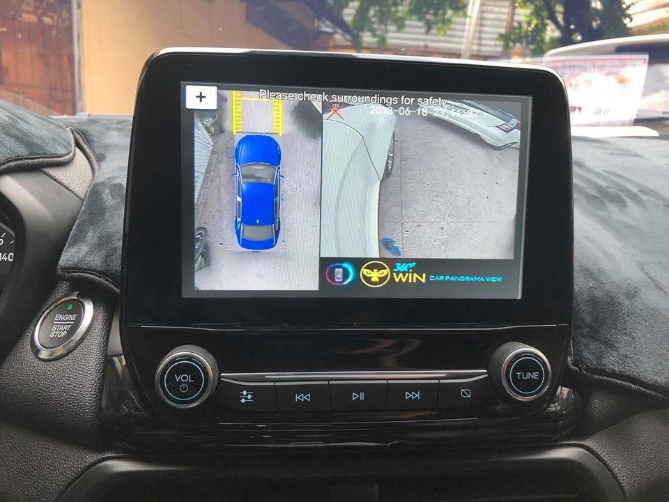 Lắp camera 360 độ Owin 2D cho Ford Ecosport 2018-2019